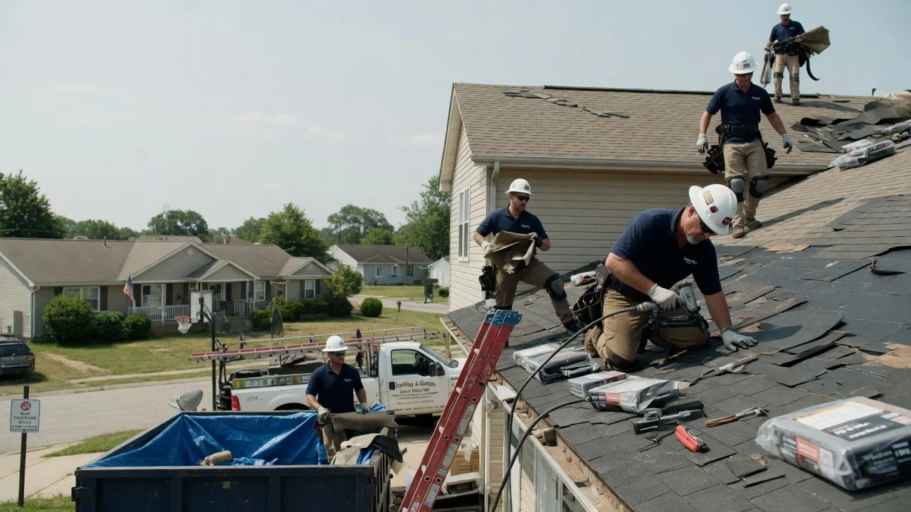 Roof Replacement in Meridianville, AL near me
